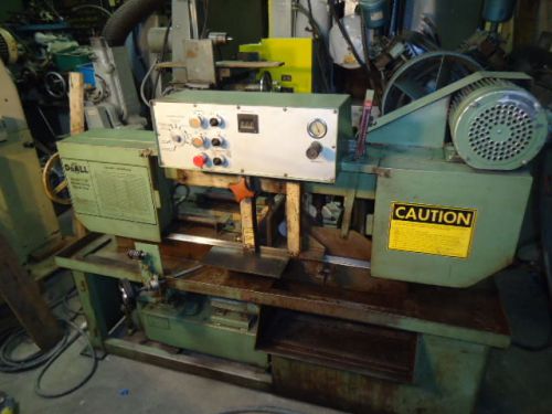 Doall C10 Automatic Horizontal Bandsaw 1&#034; Blade Automatic parts shut off.