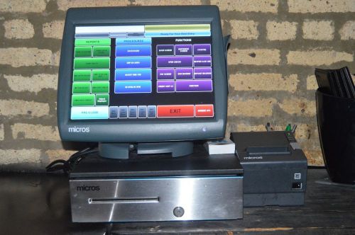 COMPLETE FULLY FUNCTIONAL MICROS POS  3700