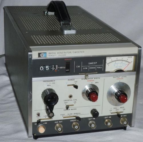 Hewlet Packard 8601A Sweep / Signal generator 0.1 to 110 MHz excellent