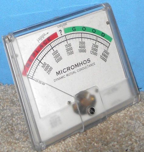 HICKOK 533A 600A 800K TUBE TESTER METER OEM REPLACEMENT