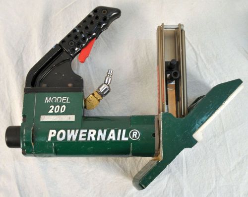 PowerNail Model 200 20 Gauge Cleat Nailer, 1&#034; to 1  1/2  #200 Power Nailer