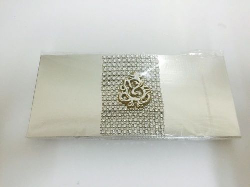 1 pc Fancy Decorative Gift Envelop Pocket/Card/Money/HandcraftedPaper Silver