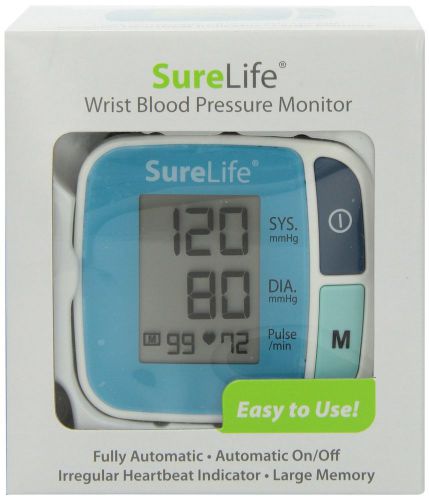 Sure Life 860211 Wrist Blood Pressure Monitor New