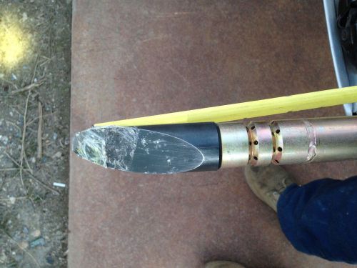 Akron brass piercing application tool fire nozzle 1.5 nh 6 foot for sale
