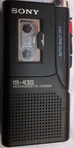 Vintage Sony Cassette Recorder Works