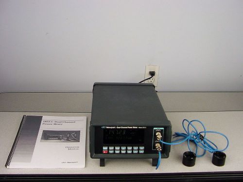 Newport 2832-C Dual Optical Power Meter and two 818-SL Detectors 400-1100 nm