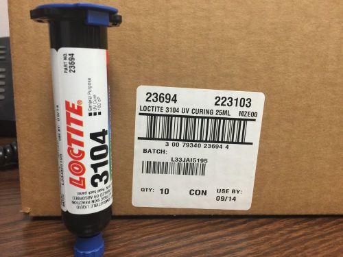 Loctite Uv Curing Adhesive 23694 3104 25Ml Syringe General Purpose Expired
