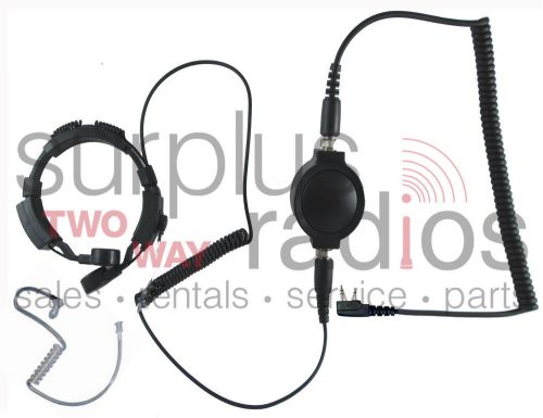 New throat mic headset for kenwood radio tk3160 tk2160 tk2170 tk3170 tk3200 tk22 for sale