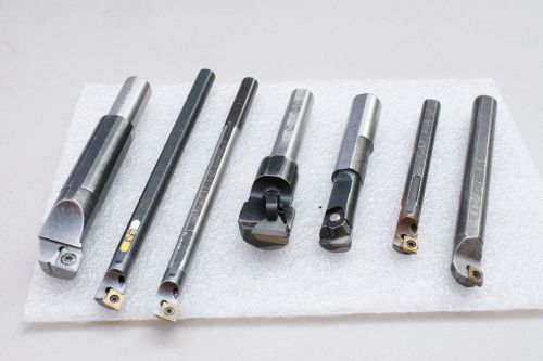 Indexable Insert Boring Bar Set of 7