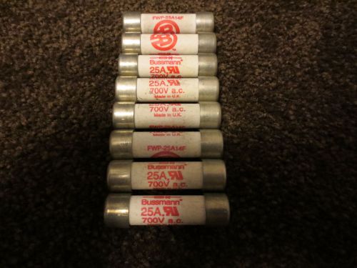 25Amp, 700Volt Bussman Fuses