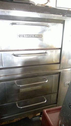 Bakers Pride Double Stack Pizza Oven D-125
