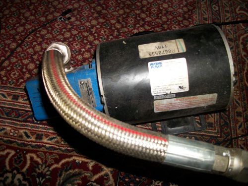 Viking pump + motor assembly pitco for sale