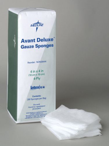 Medline Deluxe Non-Woven Avant Gauze with 4-ply