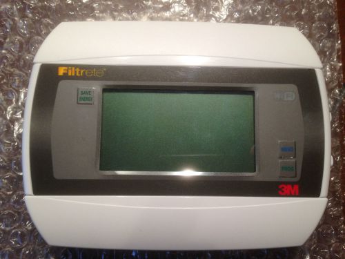 FILTRETE WIFI TOUCH SCREEN PROGRAMMABLE THERMOSTAT by 3M ~ Model 3M-50 w/WIFI
