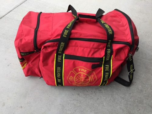 Turnout Gear And Canvas Bag