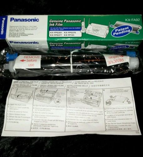 panasonic kxfa92 film kx roll