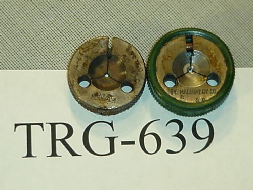 Thread Ring Gage Set 1-64 NO &amp; NOGO TRG-639