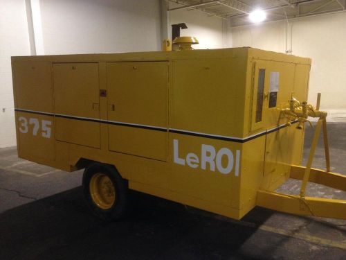 Leroi q375d portable air compressor for sale