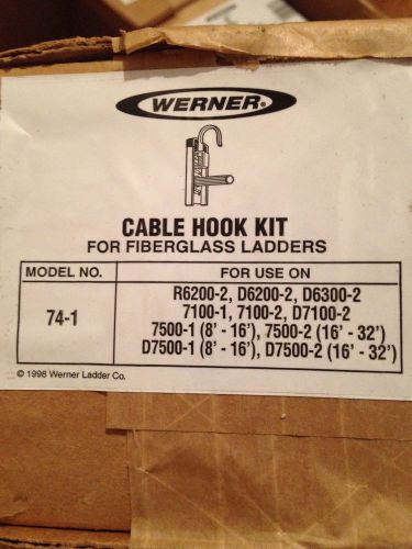 Werner cable hook kit for sale