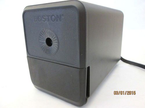 Boston Electric Pencil Sharpener School/Office Model 18 USA Made Black Desk Top