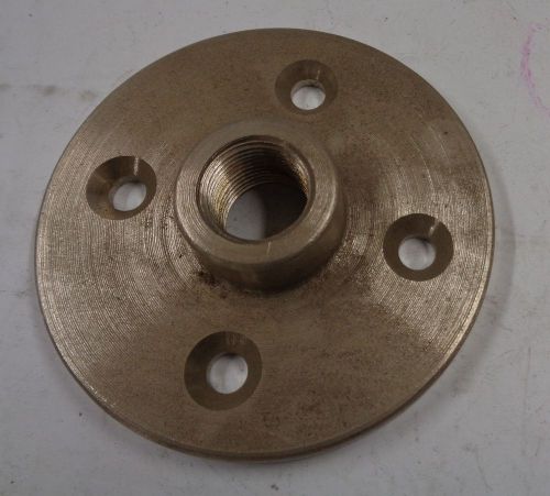 12 STAINLESS STEEL CIRCULAR THREADED MOUNTING PLATE ANCHOR