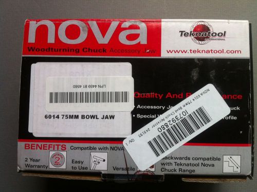 NOVA 6014 75mm Bowl Chuck Accessory Jaw Set