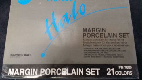 Vintage Halo (Light Blue Box) - 21 Colors - Margin Porcelain Set PN7600