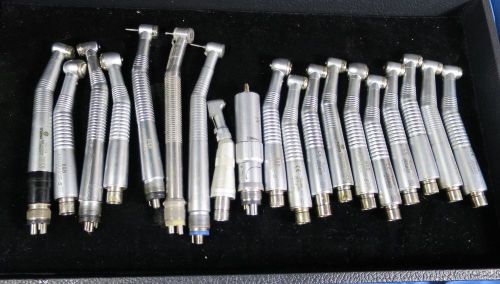 Lot of 20 handpieces for repair, parts