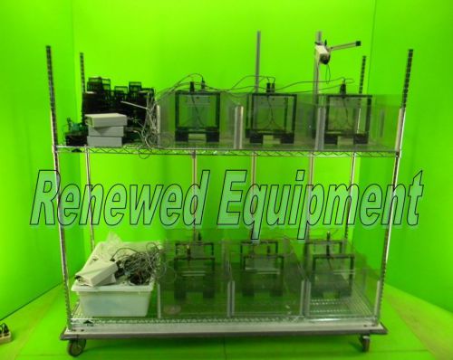 Rat mice maze laboratory monitoring and testing equipment .with nice cart for sale