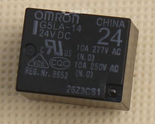 24v relay g5la-14-24vdc 10a 250vac power relay 5pin for omron relay  perfect for sale