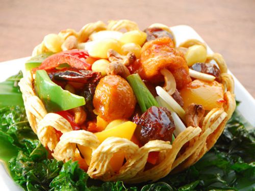 NEW!!Thai Food DIY Recipe Asian Cuisine Stir-Fried Chicken With Cashew Nuts