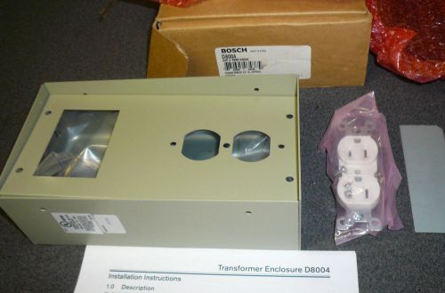 Bosch D8004 Transformer Enclosure Kit. New!