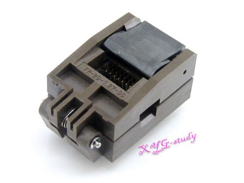 FP-20-1.27-06 Pitch1.27 5.3mm SOP20 SO20 SOIC20 Adapter IC Program Socket Enplas