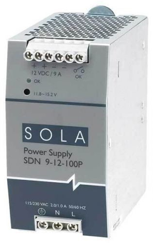 SOLA/HEVI-DUTY SDN9-12-100P DC Power Supply