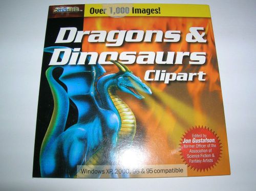 dragons and dinosours clipart