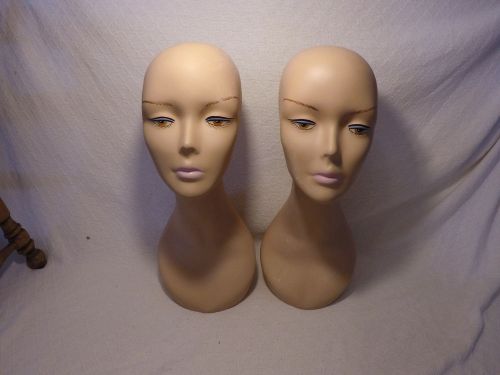 2-18in. Mannequins wig/hat display