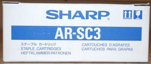 Sharp AR-SC3 OEM Staple Cartridge 3-Pack, Manufactured by Sharp