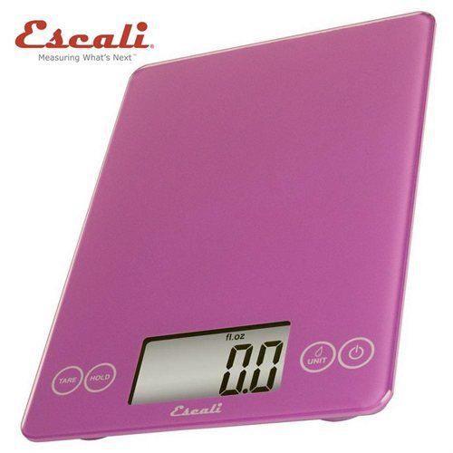 Escali Arti 15 Pound / 7 Kilogram Digital Scale - Poppin&#039; Pink