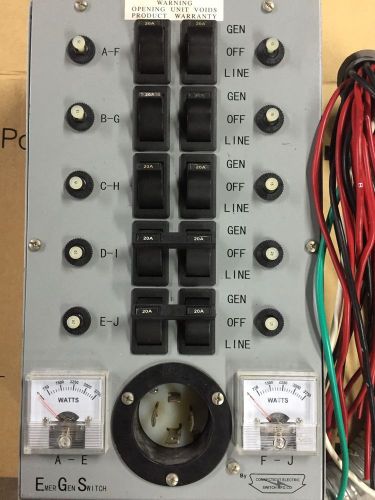 Connecticut Electric EGS107501 Emergency Generator Transfer Switch