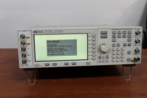 ? agilent e4432b esg-d signal generator 250khz- 3ghz ? many options, awgn etc for sale
