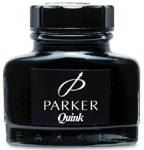 Parker Super Quink Permanent Ink for Parker Pens 2-ounce Bottle Black