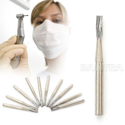 7 KITS dental Tungsten Steel drills For High speed Handpiece FG-558 10pcs/Box