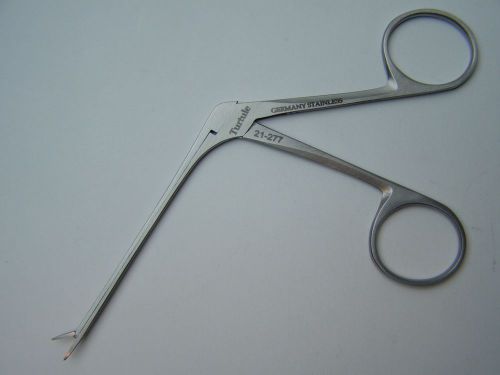 Micro Alligator Forceps Serrated 3&#034; Shaft Opthalmic ENT Exam Surgical German