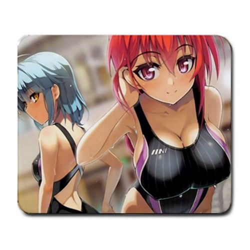 Yuki Nonaka And Mio Naruse Anime Series Shinmai Maou No Testament Large Mousepad