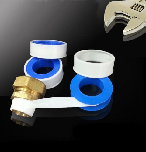 x 4 Rolls Teflon Plumbing, Pipe Thread Seal Tape 1/2 x 394&#034;(12mm x 10meter)