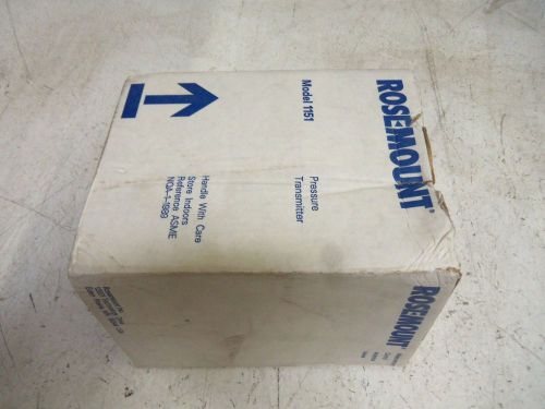 ROSEMOUNT 1151DP4E12B1 TRANSMITTER *NEW IN A BOX*
