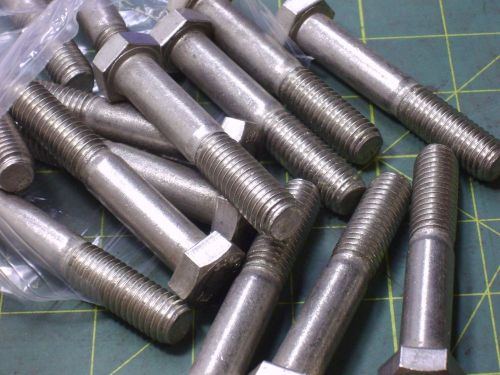 HEX HEAD CAP SCREWS 1/2-13 X 3 STAINLESS STEEL S30400 THE QTY 14 #51851