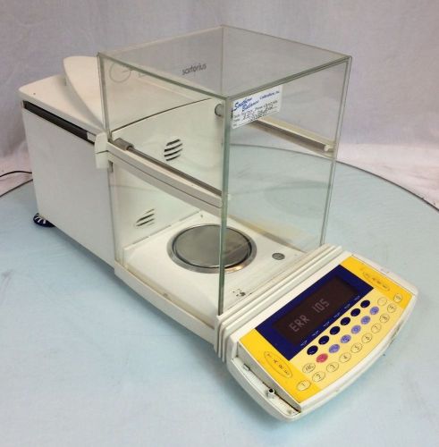 Sartorius genius analytical &amp; semi-micro balance lab scale me215s for sale