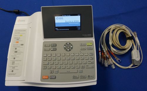 Cardiac Science Burdick 8300 Electrocardiograph Interpretive 12 Lead ECG/EKG
