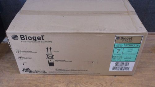 One case 200 pair biogel-pi-pro-fit-synthetic-surgical-glove size 7 4 boxes 50 for sale